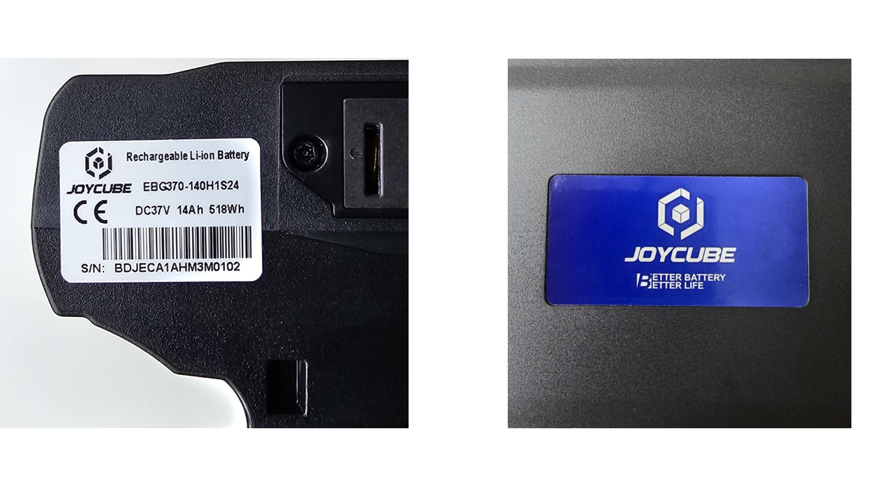 Joycube labels EBG370